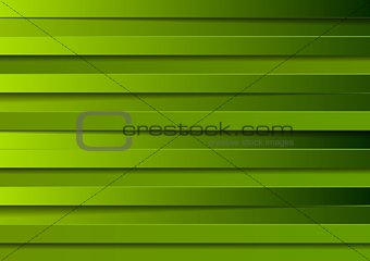 Green stripes design