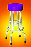 Bar stool 3d