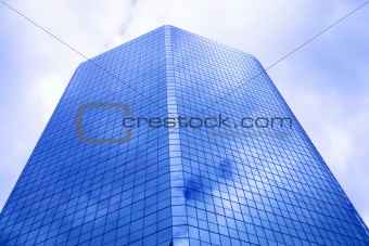 Glass buildings