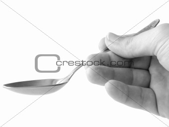 hand with spoon 1