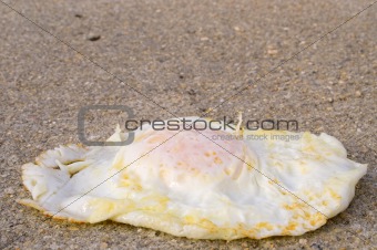 Frying an Egg on the Sidewalk