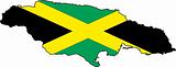 Map Jamaica- Vector