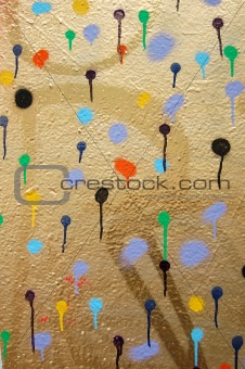 graffiti dots