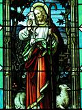 Jesus with lamb