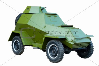 old russian armored car