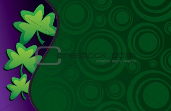 A whimsical St. Patrick's day background