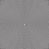 Optical illusion of rotation movement.