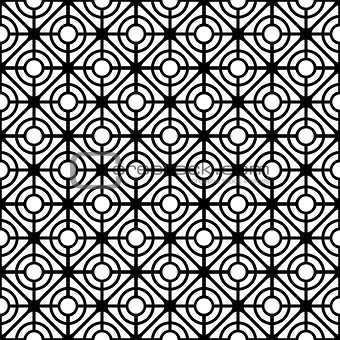 Lattice pattern. Seamless geometric textures.