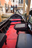 Venetian typical boat - gondola