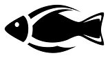 isolated icon - fish symbol