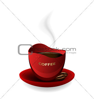 Red Cup Of Coffee