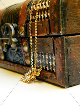 Old treasure chest