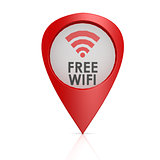 Free wifi red pointer