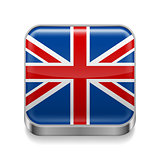 Metal  icon of United Kingdom