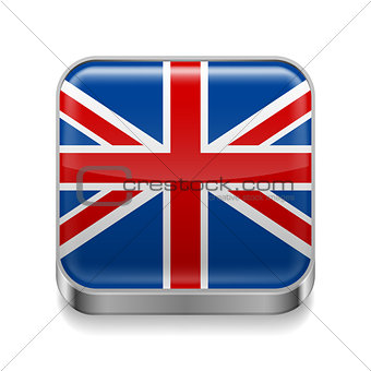 Metal  icon of United Kingdom