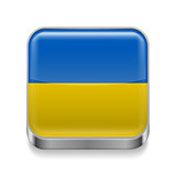 Metal  icon of Ukraine 