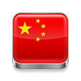 Metal  icon of China