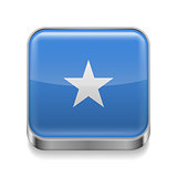 Metal  icon of Somalia