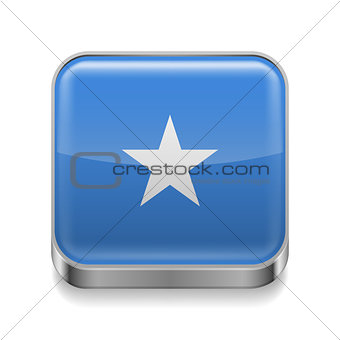 Metal  icon of Somalia