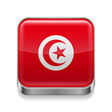 Metal  icon of Tunisia