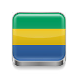 Metal  icon of Gabon