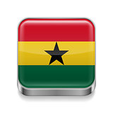 Metal  icon of Ghana