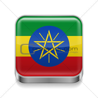 Metal  icon of Ethiopia