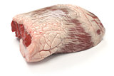 raw beef heart meat
