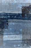 Grey and Blue Abstract Art Painting