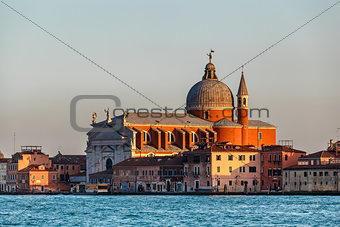 Redentore Sestiere Giudecca Church Facing Grand Canal in Venice,