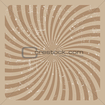 Abstract Hypnotic Grunge Background. Vector Illustration