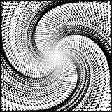Design monochrome whirlpool movement background