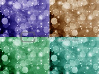Abstraction background with a bubbles