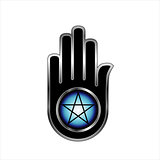 Hand with a Pentacle