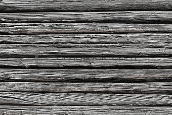 Old log wall background