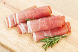 Prosciutto with herbs