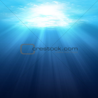 Underwater scene background