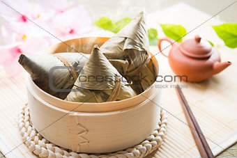 Asian Chinese Rice Dumplings