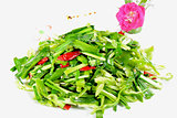 Chinese Food: Fried leek vegetable