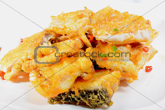 Chinese Food: Fried fish fillets