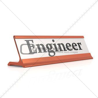 Engineer table tag