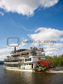 Riverboat Paddle Steamer 