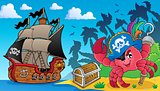 Pirate crab theme image 3
