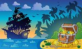 Pirate theme with treasure chest 5