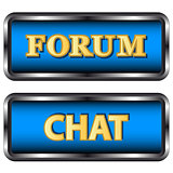 Forum and chat icons