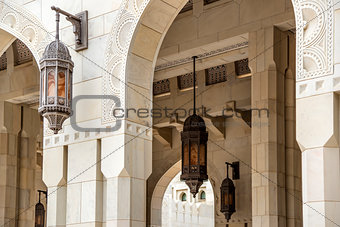 Details Grand Sultan Qaboos Mosque