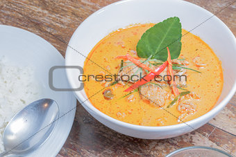 Panang Curry with Pork