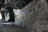 a mine of slate near Genoa, Fontanabuona Valley