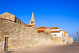 Porec - old Adriatic town in Croatia, Istria region. Popular tou