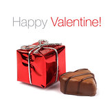 Red Valentine present box